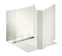 ESSELTE - 394753000 - Raccoglitore personalizzabile Display - 22 x 30 cm - 4 anelli a D 40 mm - dorso 5,9 cm - bianco - Esselte - 80299 - Conf. da 1 Pz. - 394753000