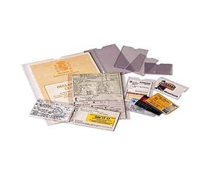 Esselte 46002 Confezione 100 Portatessera, PVC, 67 x 98 mm