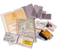 Esselte 46014 Confezione 100 Portatessera, PVC, 231 x 330 mm