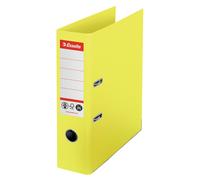 ESSELTE - 627566 - Registratore a leva - CO2 neutral - A4 - dorso 75 mm - giallo - Esselte - 94147 - Conf. da 1 Pz.