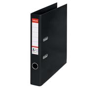 Esselte A4 Folder, Black, 52 mm Spine, Plastic, Vivida Series, Pack of 1, 811470