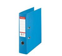 Esselte A4 Lever Arch File, Light Blue, 72mm Spine, Plastic, 811311 500 Sheets C