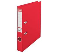 Esselte A4 Lever Arch File, Red, 52mm Spine, Plastic, Vivida Range, 624072, 1 un