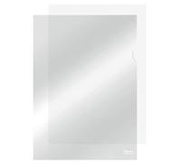 Esselte Buste L Deluxe, in PPL Lucido, per Archiviare e Conservare Documenti in Formato 22x30 cm, Confezione da 50 Buste, 395084100