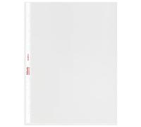 Buste a perforazione universale Esselte Copy Safe Office - 187814 Buste in plastica a foratura universale 22x30 cm con finitura goffrata di colore trasparente in confezione da 50 Pz.