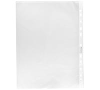 Esselte Buste Perforate Standard, in PPL Antiriflesso, per Archiviare e Conservare Documenti in Formato 22x30 cm, Confezione da 25 Buste, 392597300