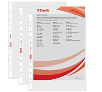 Buste forate CopySafe - Standard - buccia - 22x30 cm - trasparente - Esselte - conf. 50 pezzi