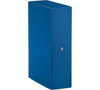 Esselte C28 EUROBOX Cartella per Progetti, 25 x 35 cm, Dorso 8 cm, Blu, Confezione da 5, 390328050