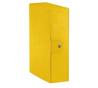 Esselte C30 EUROBOX Cartella per Progetti, 25 x 35 cm, Dorso 10 cm, Giallo, Confezione da 1, 390330090