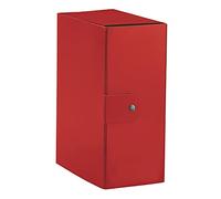 Esselte C35 EUROBOX Cartella per Progetti, 25 x 35 cm, Dorso 15 cm, Rosso, Confezione da 1, 390335160