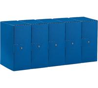Esselte C35 EUROBOX Cartella Progetti per l'archiviazione, chiusura con bottone,