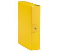 ESSELTE C88 DELSO ORDER Cartella Progetti, 25 x 35 cm, Dorso 8 cm, Giallo, Confezione da 1 Pezzo, 390388090