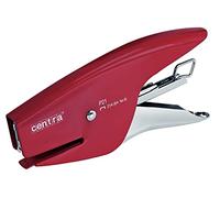 Esselte Centra Cucitrice a Pinza P21, Capacità 15 fogli, Profondità cucitura 40 mm, Caricamento posteriore, Compatibile con Punti 21/4 (n.8), Rosso, 626153