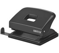 Centra Esselte Centra HP20 perforatore in plastica a 2 fori, 20 fogli, Nero, 623675