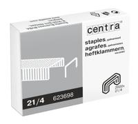 Centra Esselte Centra Punti Metallici 21/4, Confezione da 2000 Pezzi, 623698