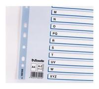 Esselte CF10 Intercalare Rubrica Mylar A-Z Multicolor - F.to A4 100166