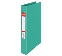 Esselte Colour'Breeze 626498 - Raccoglitore ad anelli, 10 pezzi, capacità 190 fogli, larghezza dorso 42 mm, formato A4 con 2 anelli e copertina rigida, per casa/ufficio, organizzazione della