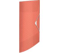 ESSELTE Colour'Ice Cartella a 3 lembi con elastico A4 PPL - Albicocca - 626221