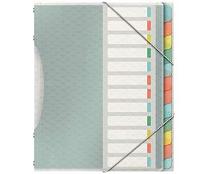 ESSELTE Colour'Ice Classificatore multicolor 12 scomparti - Assortito - 626256