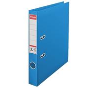 Esselte DIN A4 Folder, Blue, 52 mm Spine Width, Plastic, Vivida Series, 1 Pack,