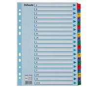 Esselte Divisori Per Indice A4 Multiforati A-z