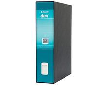 REGISTRATORE DOX 2 VERDE MARE DORSO 8CM F.TO PROTOCOLLO