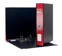 REGISTRATORE DOX 4 ROSSO DORSO 5CM F.TO COMMERCIALE