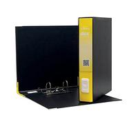 Esselte Dox 5 Raccoglitori a Leva, Formato Protocollo D5, Giallo, 8 Pezzi