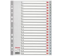 Esselte Esselte Rubrica PPL numerica 1-20 - f.to A4 (Esselte register PP A4 1-20