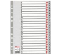 Esselte Esselte Rubrica PPL numerica 1-31 - f.to A4 (Esselte register PP A4 1-31