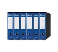 Esselte ESSENTIALS G75 Registratore con Custodia A4 Dorso 8 cm Blu 6 pezzi