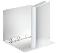 ESSELTE ESSENTIALS panorama binder personalizzabile ad anelli 4-20-D - f.to 22 x 30 cm - Bianco - 49701