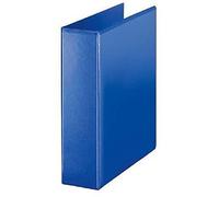 Esselte Raccoglitore 4 anelli a D ESSENTIALS Panorama – 22 x 30 cm, dorso 9 cm, 580 fogli, Blu