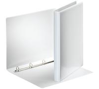 ESSELTE ESSENTIALS panorama binder personalizzabile ad anelli 4-16-Tondo - f.to 22 x 30 cm - Bianco - 49700