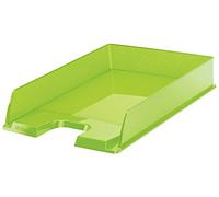 Esselte Europost 623597 - Vaschetta portacorrispondenza trasparente, 10 pezzi, verde