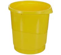 ESSELTE - 623946 - Cestino gettacarte Europost VIVIDA - 25,8 x 28,5 cm - altezza 32,2 cm - 14 L - giallo - Esselte - 80522 - Conf. da 1 Pz. - 623946