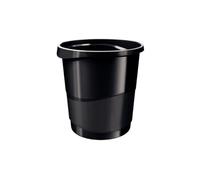 ESSELTE - 623952 - Cestino gettacarte Europost VIVIDA - 25,8 x 28,5 cm - altezza 32,2 cm - 14 L - nero - Esselte - 80523 - Conf. da 1 Pz. - 623952