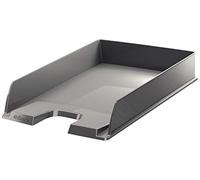 Esselte EUROPOST Vaschetta Portacorrispondenza, F.to A4, Polistirene (PS), Impilamento verticale o "a sbalzo", Grigio, 1 Pezzo, 623609