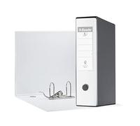 ESSELTE G55 EUROFILE Registratore - f.to protocollo dorso 8 cm - Bianco Vivida - Conf. da 6 Pezzi