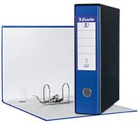 registratore eurofile g55 - dorso 8 cm - protocollo 23x33 cm - blu - esselte