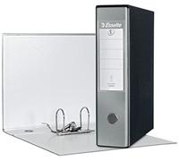 Registratore Eurofile G55 - dorso 8 cm - protocollo 23x33 cm - grigio metallizzato - Esselte