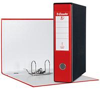 Registratore Eurofile G55 - dorso 8 cm - protocollo 23x33 cm - rosso - Esselte
