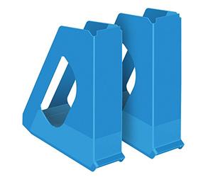 Esselte Group Europost - Porta riviste, lotto da 10 Set da 10 blu