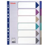 Esselte Intercalare in PPL traslucido 6 tasti formato MAXI 20647