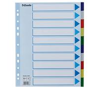 Esselte Intercalare PPL 10 tasti colorati formato A4 MAXI 15267