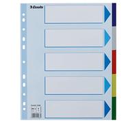 ESSELTE Intercalare PPL 5 tasti colorati - f.to A4 MAXI - 15266