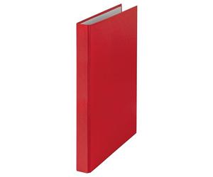 Esselte Leitz 42090025 - Raccoglitore ad anelli, formato A4, 2 anelli maxi 2 Ringe 16 mm Rot