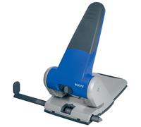 Perforatore 5180 - passo 8 cm - massimo 65 fogli - 2 fori - blu - Leitz