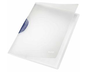 Esselte Leitz colorClip Magic, cartella da scrivania, formato A4, PP grigio scuro