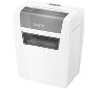 Esselte Leitz IQ Home Aktenvernichter mit Partikelschnitt | Trituratore di particelle piccolo, livello di sicurezza P4, contenitore da 15 litri, silenzioso e compatto, per home office